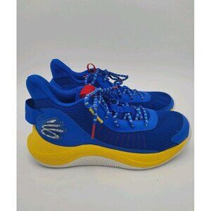 Curry Under Armour Size Mens 8.5 Womens 10 3Z7 Royal Taxi New No Box Yello Logo